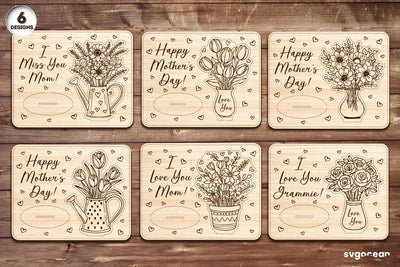 Mother's Day Pop Up Card Bundle SVG SvgOcean 