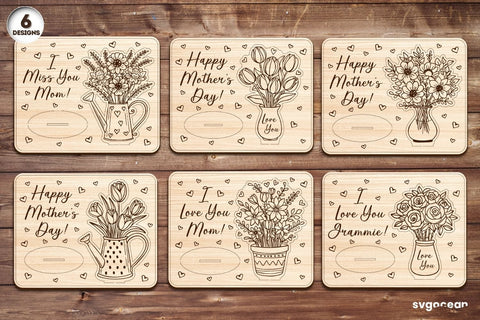 Mother's Day Pop Up Card Bundle SVG SvgOcean 