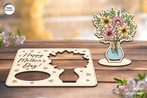 Mother's Day Pop Up Card Bundle SVG SvgOcean 