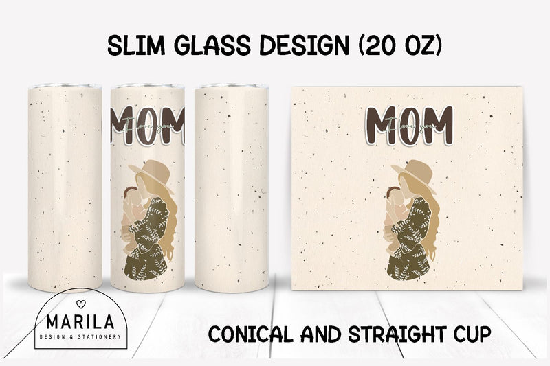 Mother's Day Skinny Tumbler sublimation designs #6 Sublimation Marilakits 