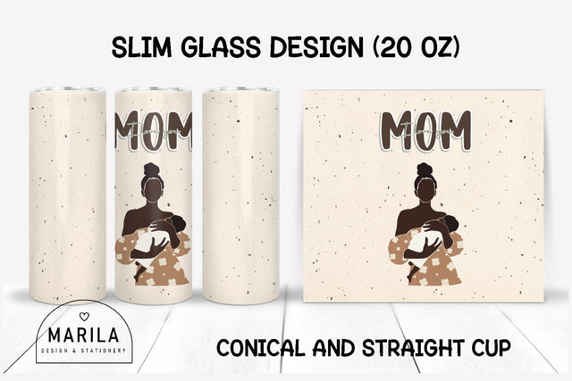 Mother's Day Skinny Tumbler sublimation designs #8 Sublimation Marilakits 