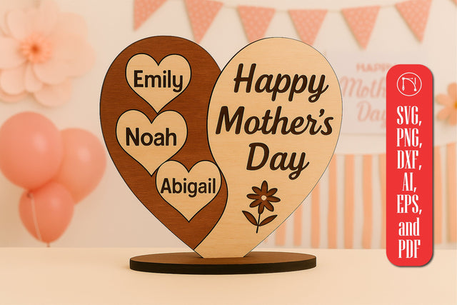 Mother's Day Stand SVG cut file SVG MD JOYNAL ABDIN 