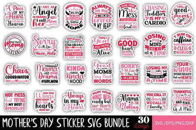 Mother's Day sticker SVG Bundle SVG Angelina750 