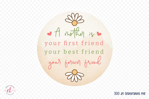 Mother's Day Sublimation Design PNG Sublimation CraftLabSVG 