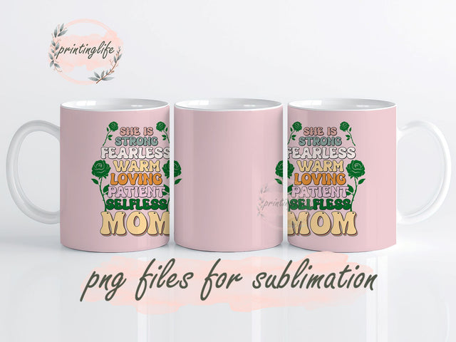 Mother's Day Sublimation Mama Design Digital Download Mom Life PNG Boho Floral Glitter Mug Wrap Design, Instant Digital Design Download Sublimation PrintingLife 