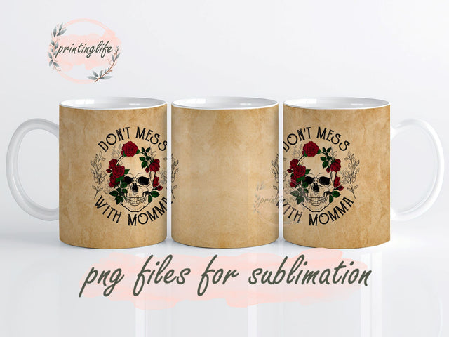 Mother's Day Sublimation Mama Design Digital Download Mom Life PNG Boho Floral Glitter Mug Wrap Design, Instant Digital Design Download Sublimation PrintingLife 