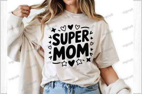 Mother’s Day SVG Bundle | Mom Quotes & Floral Designs SVG Svgcraft 