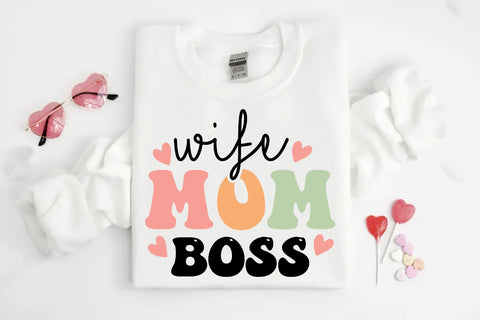 Mother's Day Svg Bundle, Retro Mother PNG, Blessed Mom Png, Mom Shirt, Sleeve Shirt, Christian Quote, Inspirational Quote, Sublimation, Bible Verse, Religious Saying, Christmas bundle SVG Creativeart88 