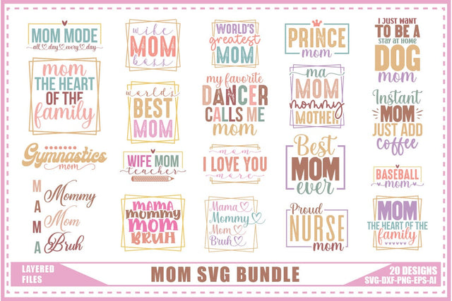 Mother's Day Svg Bundle SVG shah alam 