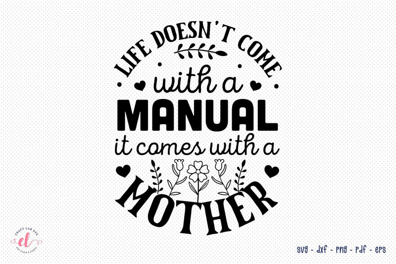 Mother's Day SVG Cut File SVG CraftLabSVG 