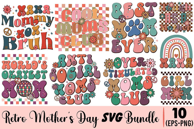 Mother’s Day SVG Design Bundle SVG designartist 