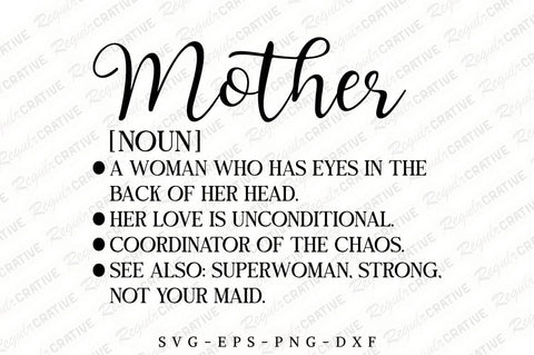 Mother's Day SVG Design Bundle SVG Regulrcrative 