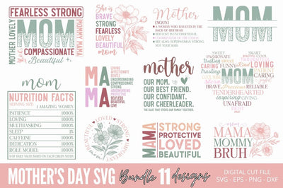 Mother's Day SVG Design Bundle SVG Regulrcrative 