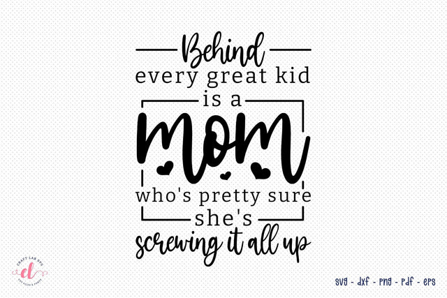 Mother's Day SVG Design - Mom Quote SVG CraftLabSVG 