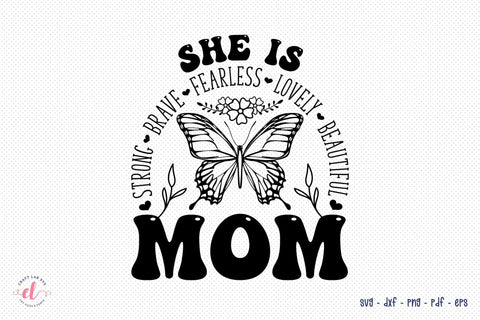 Mother's Day SVG Design | Mom Quote SVG CraftLabSVG 