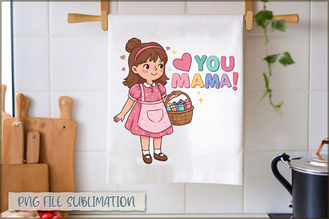 Mother's Day Towel Sublimation Sublimation Shetara Begum 