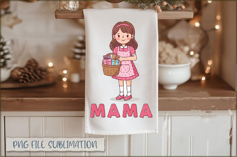 Mother's Day Towel Sublimation Sublimation Shetara Begum 