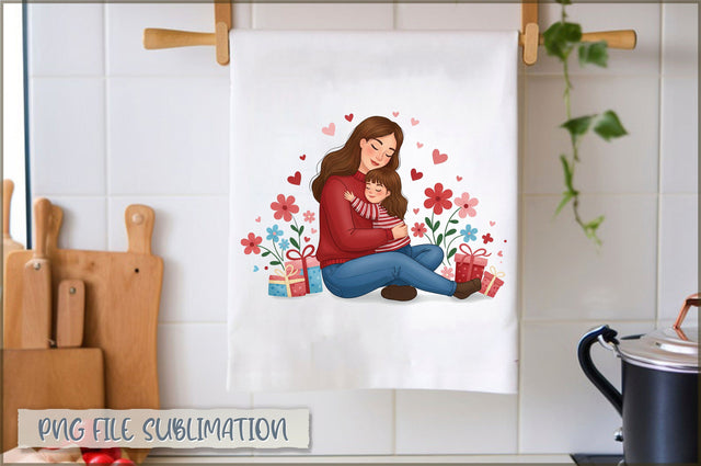 Mother's Day Towel Sublimation Sublimation Shetara Begum 