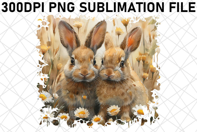 Mother's Day Watercolor Animal Duo Sublimation Sublimation afrosvg 