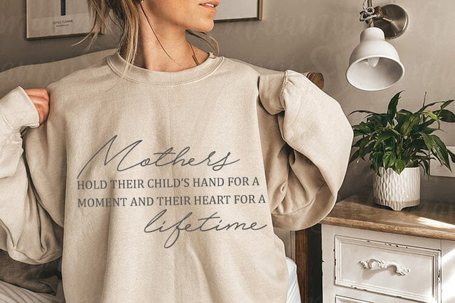 Mothers Hold Their Child's Hand For a Moment SVG MaiamiiiSVG 