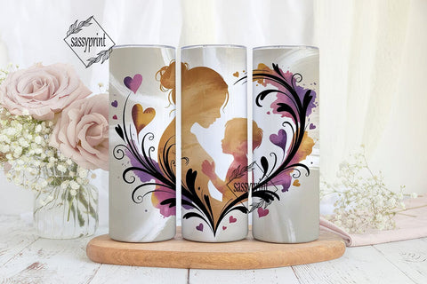 Mother's Love 20oz Tumbler Wrap Sublimation sassyprint 