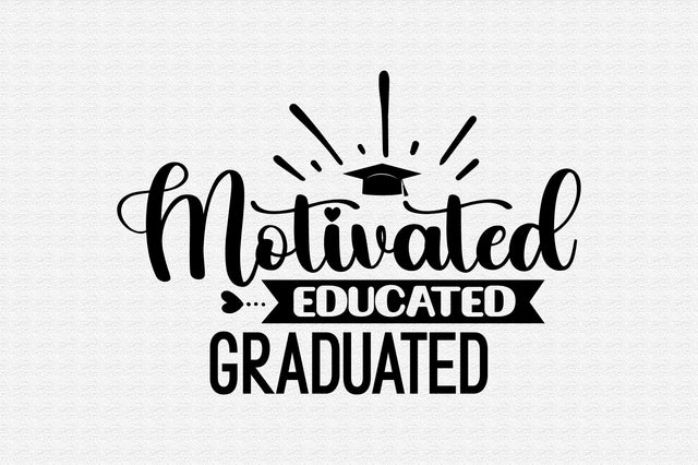 Motivated Educated Graduated SVG orpitasn 