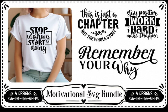 Motivation quotes, Inspiration pack 4 Designs SVG shah alam 