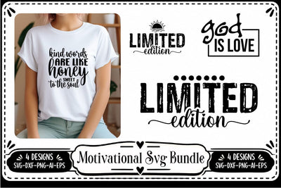 Motivation quotes, Inspiration pack 4 Designs SVG shah alam 