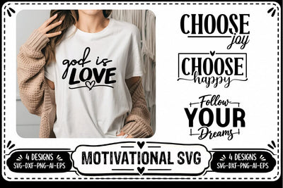 Motivation Quotes Svg 4 Designs SVG shah alam 