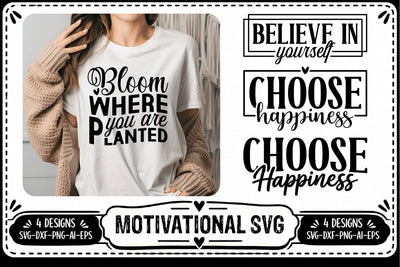 Motivation Quotes Svg 4 Designs SVG shah alam 