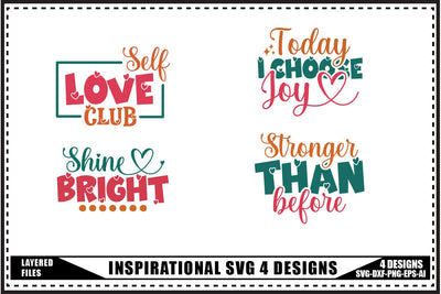 Motivation Svg 4 Designs, Self Love Motivation Svg Designs SVG shah alam 