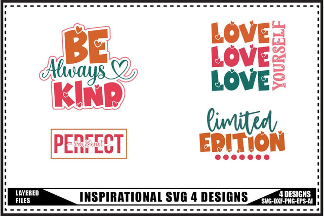 Motivation Svg 4 Designs, Self Love Motivation Svg Designs SVG shah alam 