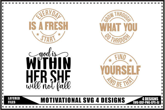 Motivation Svg 4 Designs, Self Love Motivation SVG shah alam 