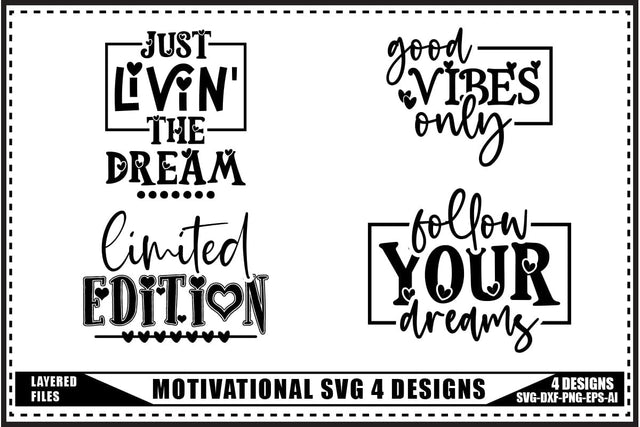 Motivation Svg 4 Designs, Self Love Motivation Svg SVG shah alam 