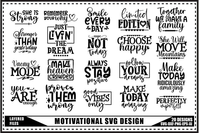 Motivation Svg Bundle, Self Love Motivation Svg SVG shah alam 