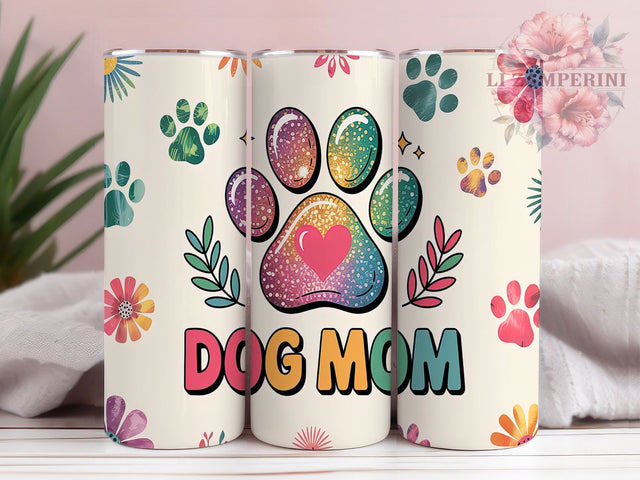 Motivational Dog Mom Pet Tumbler, Pet Lover Tumbler, 20oz Dog Design, Dog Mom Wrap, Motivational Dog Mom, Affirmation Tumbler, Dog Lover Sublimation Sublimation Li Zamperini 