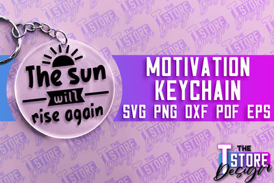 Motivational Keychain | Love Yourself Keychain SVG | Motivational Quotes SVG SVG The T Store Design 