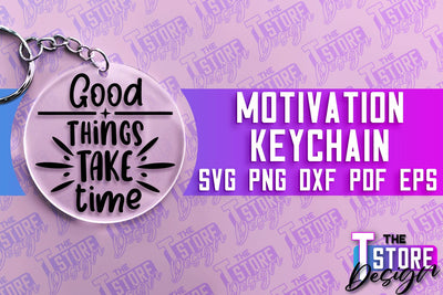 Motivational Keychain | Love Yourself Keychain SVG | Motivational Quotes SVG SVG The T Store Design 