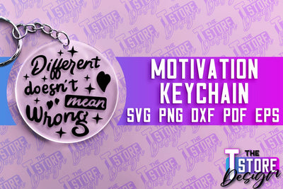 Motivational Keychain | Love Yourself Keychain SVG | Motivational Quotes SVG SVG The T Store Design 