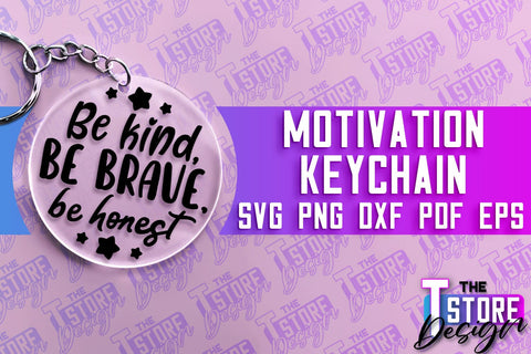 Motivational Keychain | Love Yourself Keychain SVG | Motivational Quotes SVG SVG The T Store Design 