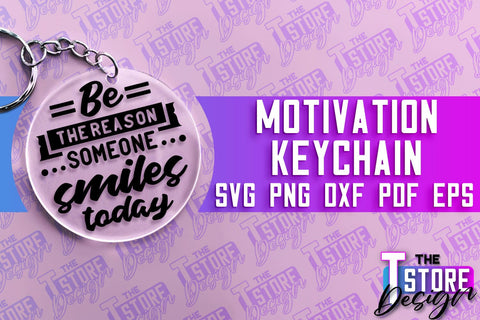 Motivational Keychain | Love Yourself Keychain SVG | Motivational Quotes SVG SVG The T Store Design 