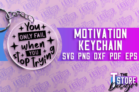 Motivational Keychain | Love Yourself Keychain SVG | Motivational Quotes SVG SVG The T Store Design 