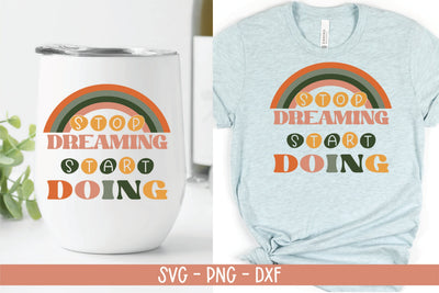 Motivational Quote SVG-Retro Quote SVG SVG Linden Valley Designs 