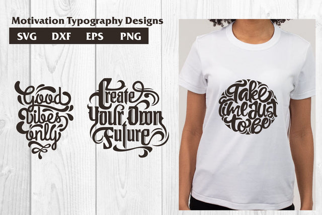 Motivational quotes, lettering typography svg, dxf, eps SVG dadan_pm 