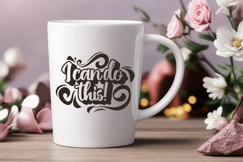 Motivational quotes, lettering typography svg, dxf, eps SVG dadan_pm 