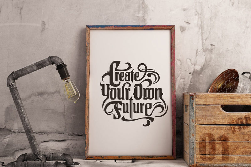 Motivational quotes, lettering typography svg, dxf, eps - So Fontsy