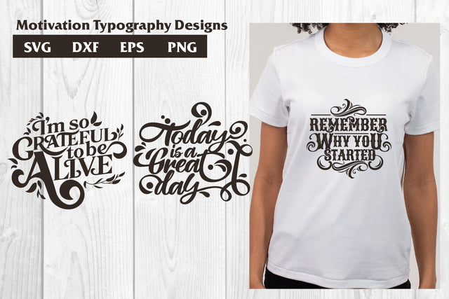 Motivational quotes, lettering typography svg, dxf, eps SVG dadan_pm 