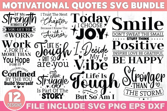 Motivational Quotes SVG Bundle SVG Ariyan 