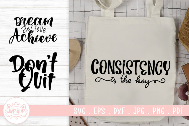 Motivational Quotes SVG Cut File SVG dapiyupi store 