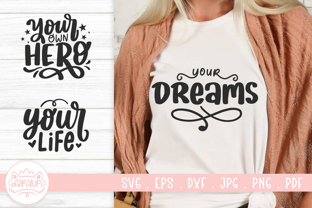 Motivational Quotes SVG Cut File SVG dapiyupi store 
